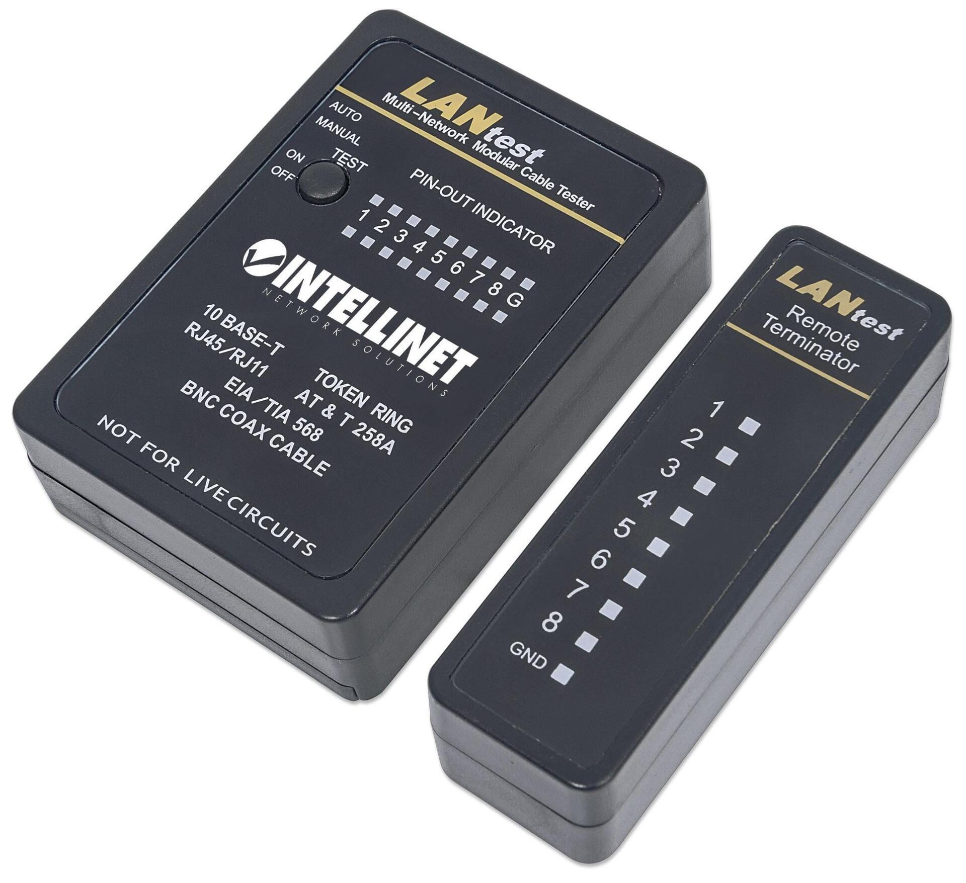 Tester Professionale RJ45 e BNC