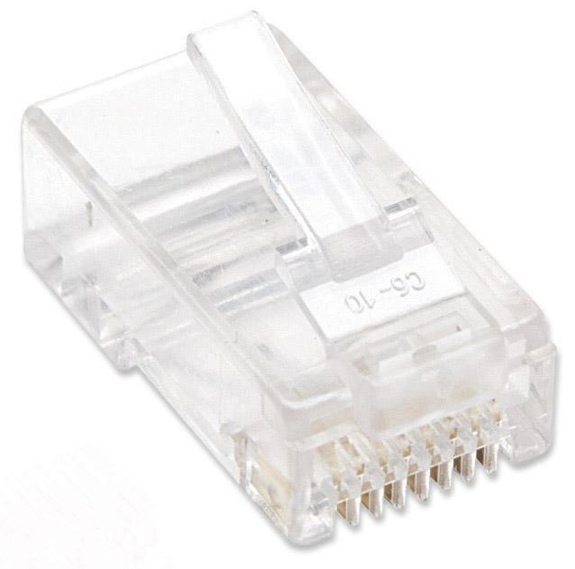 Plug Modulari RJ45 Cat6 per Cavo Flessibile UTP