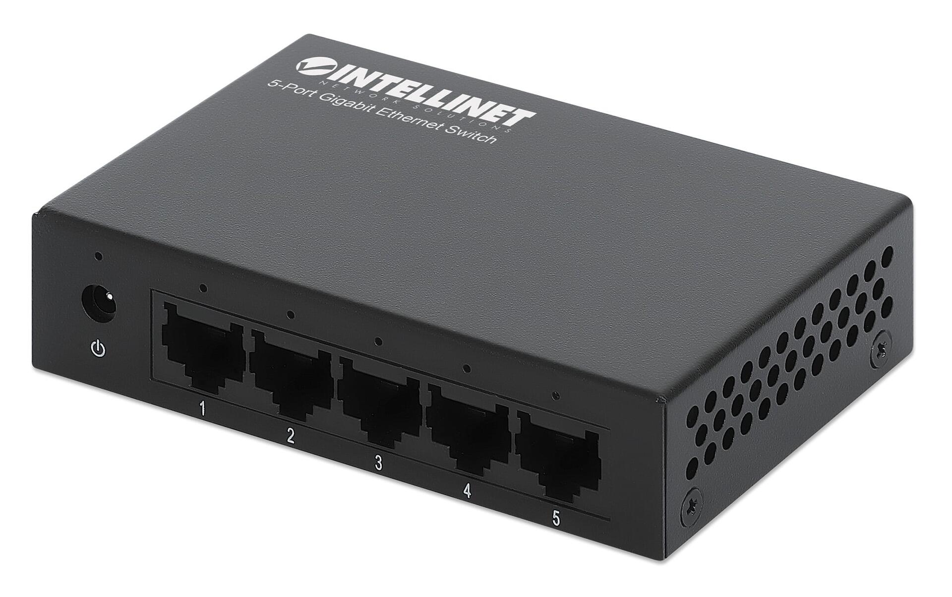 Ethernet Switch Gigabit con 5 porte Desktop
