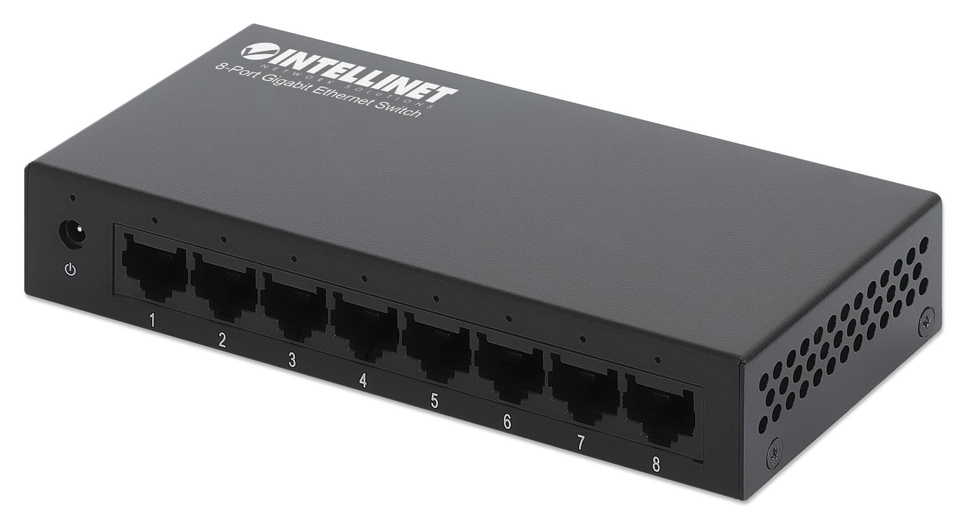 Ethernet Switch Gigabit con 8 porte Desktop