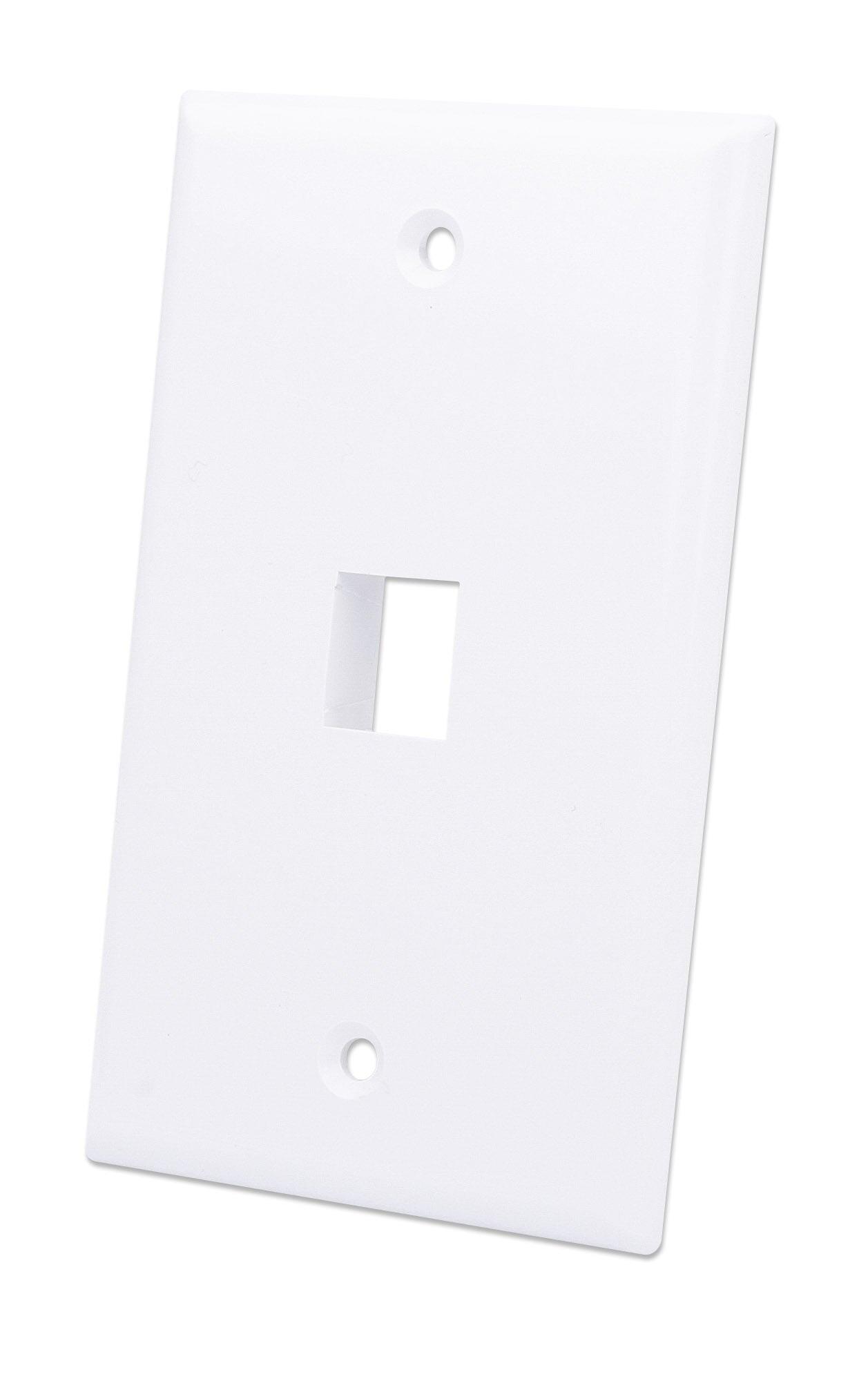 Placca Porta Frutti 1 Posto Mod.503 Bianco