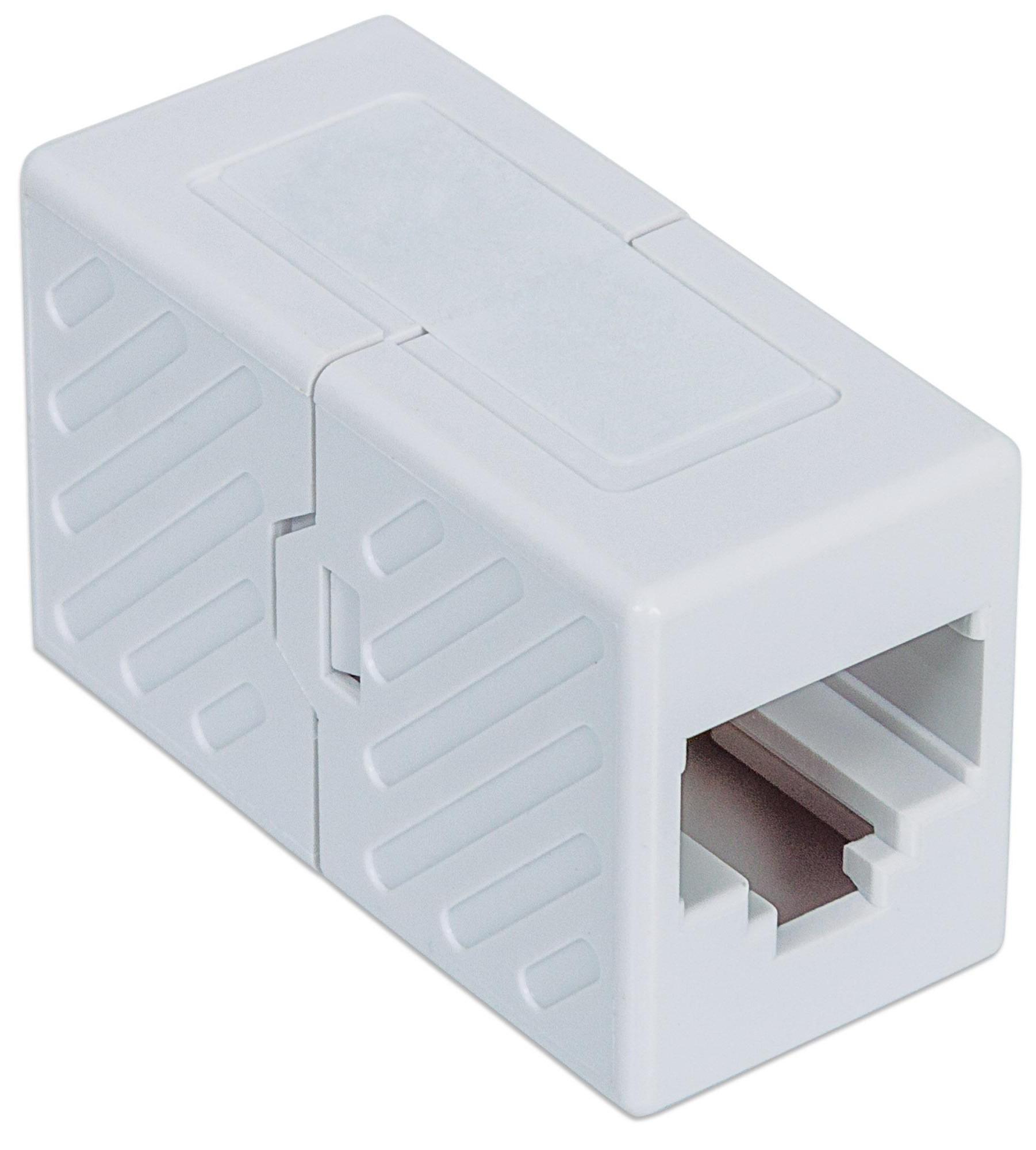Accoppiatore Cat6 RJ45 F/F UTP colore Bianco