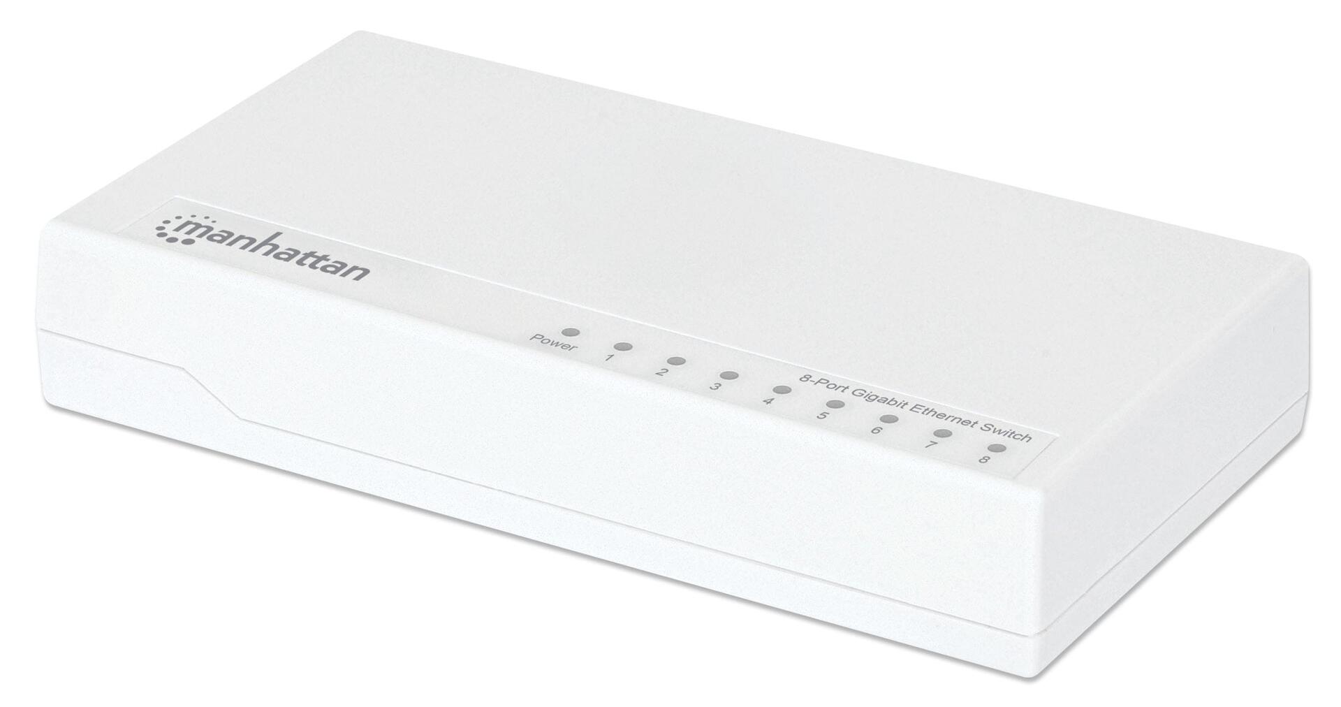 Ethernet Switch Gigabit 8 porte Desktop