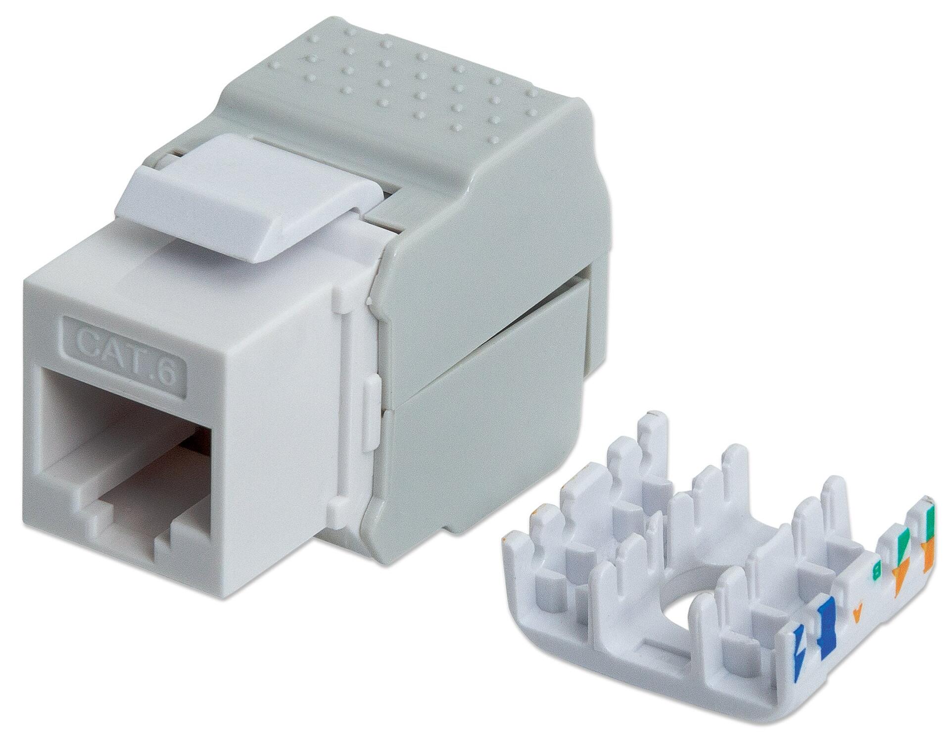 Frutto Keystone RJ45 UTP Cat6 Bianco