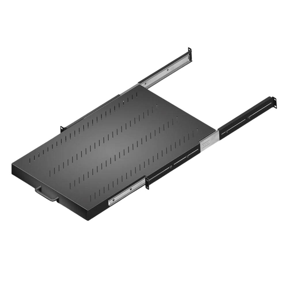 Mensola per Rack 19'' Estraibile 720 mm Nera