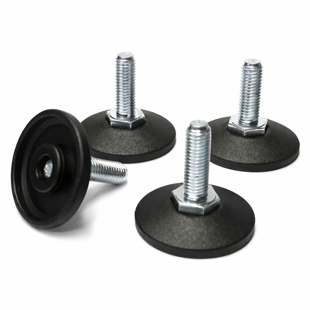 Kit 4 Piedi di Livellamento per Armadi Rack
