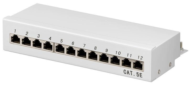 Pannello Patch 12 Porte Cat. 5E STP