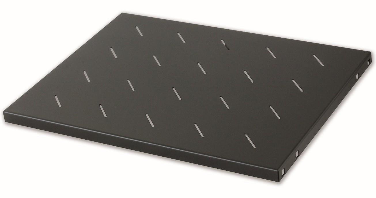 Mensola per rack 19'' 345 mm Nera 4 punti