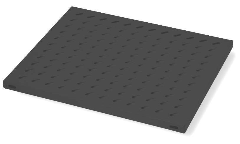 Mensola per rack 19'' 530 mm Nera 4 punti