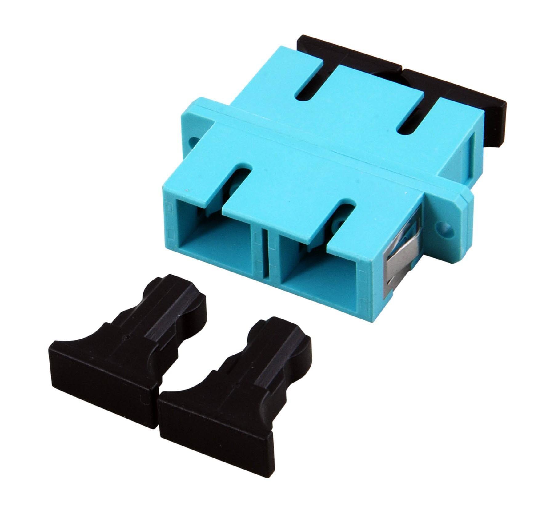 Adattatore a bussola Duplex SC multimodale OM3