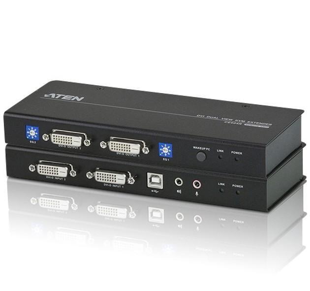 KVM Extender / Splitter USB Basato su DVI Cat. 5E CE604