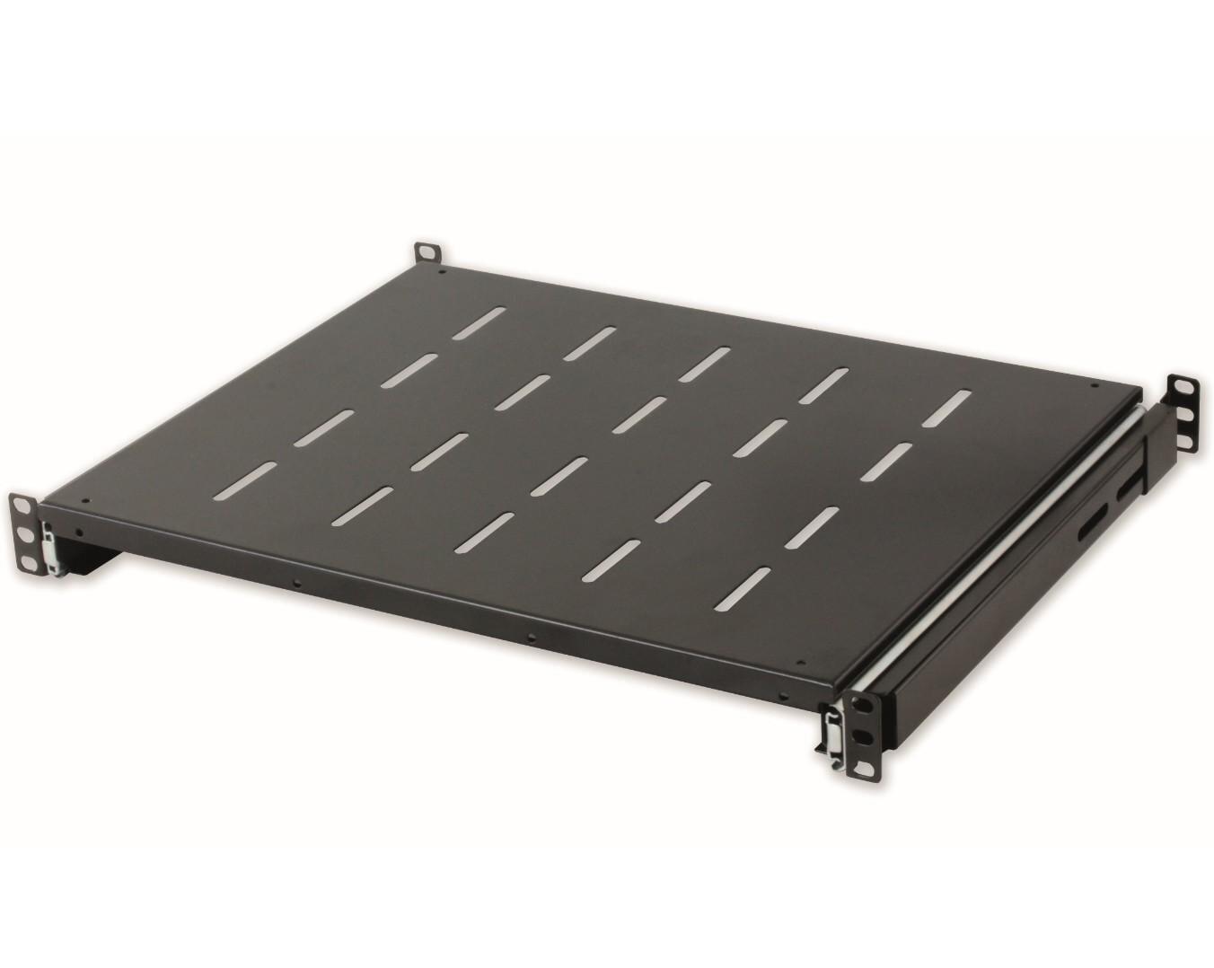 Mensola per Rack 19'' Estraibile 350mm Nera