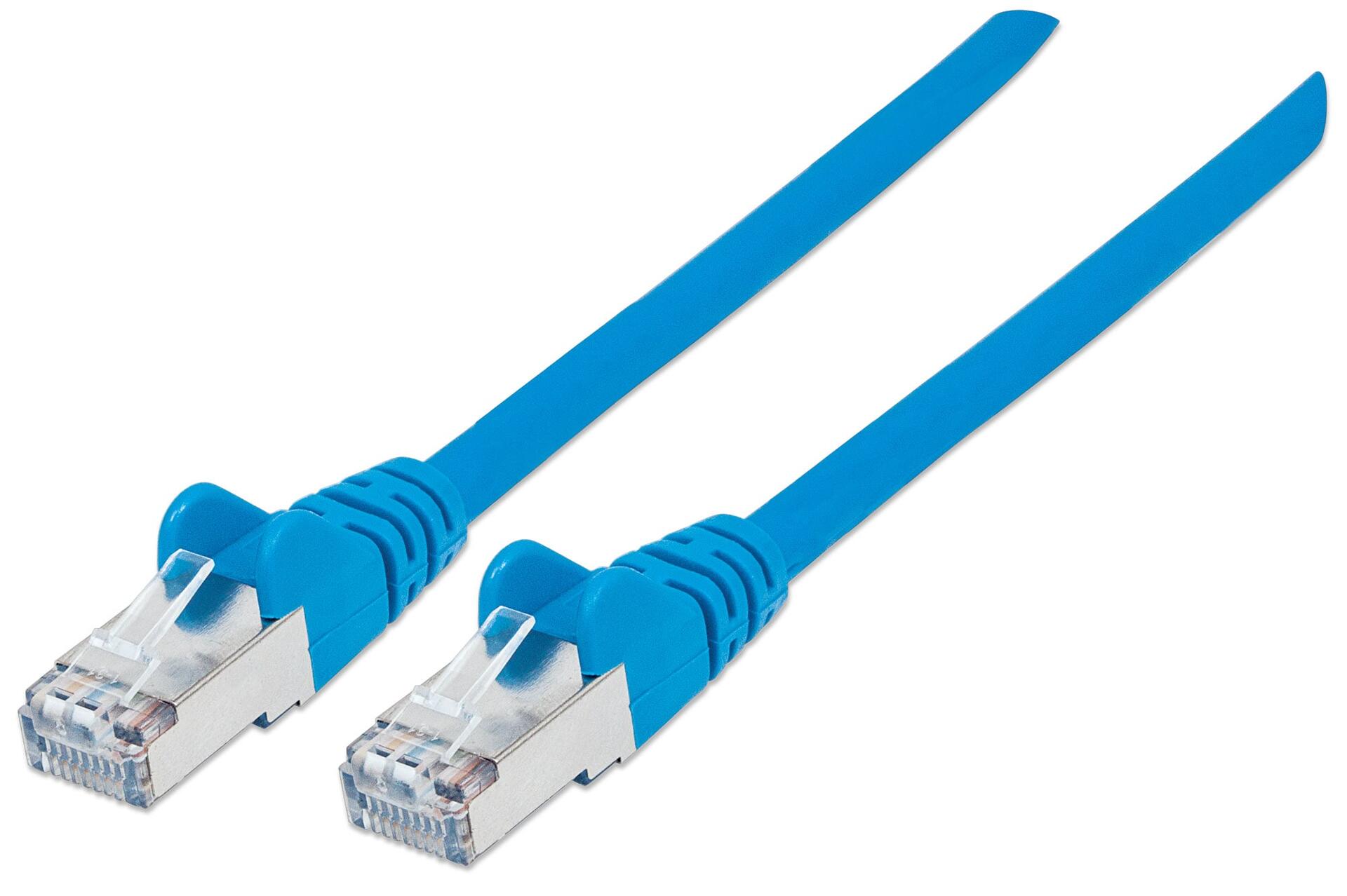 Cavo Patch Cat.7 Plug RJ45 6A S/FTP LSZH 1,5m Blu