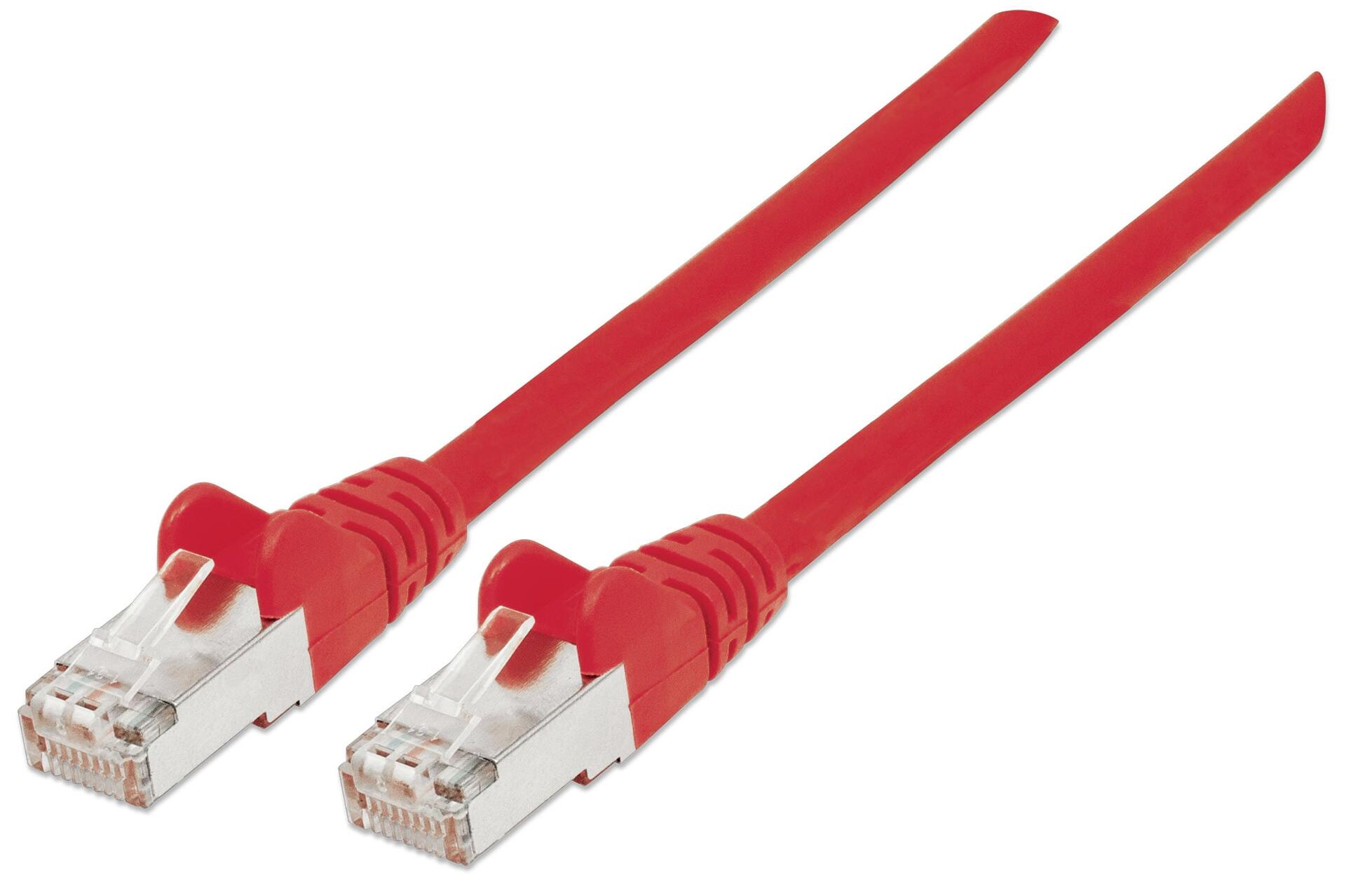Cavo Patch Cat.7 Plug RJ45 6A S/FTP LSZH 0,5m Rosso
