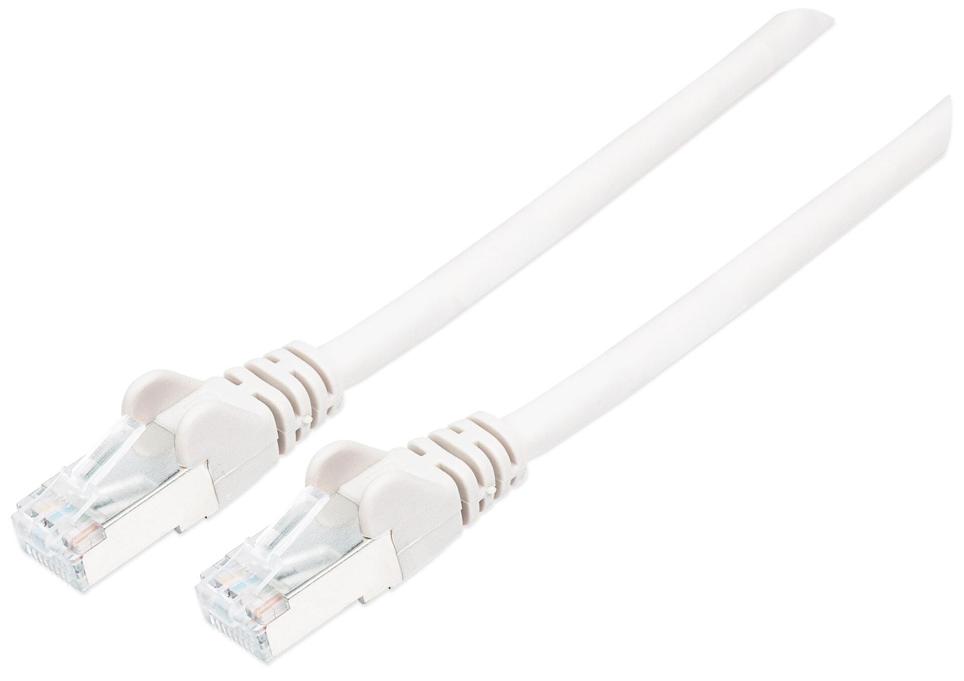 Cavo Patch Cat.7 Plug RJ45 6A S/FTP LSZH 0,5m Bianco