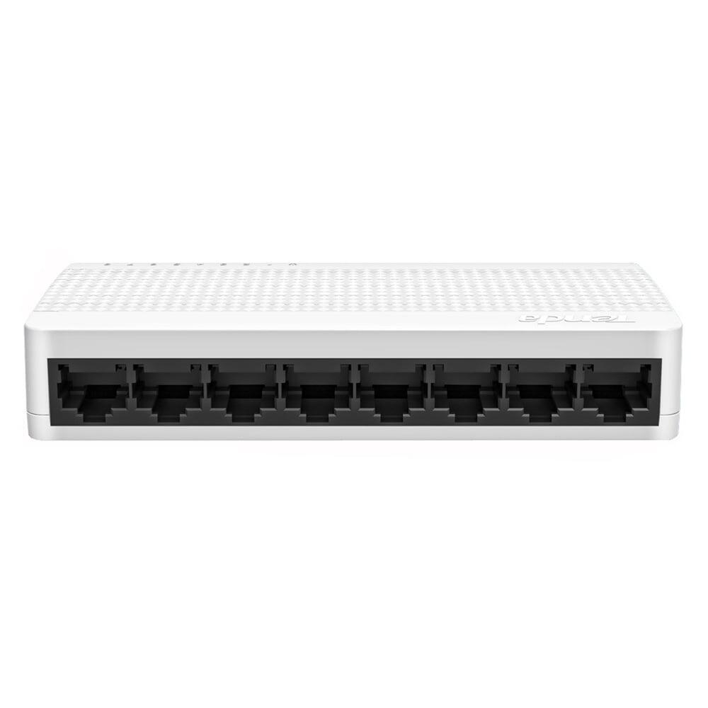 Switch Ethernet Desktop Compatto 8 Porte 10/100 Mbps Bianco, S108