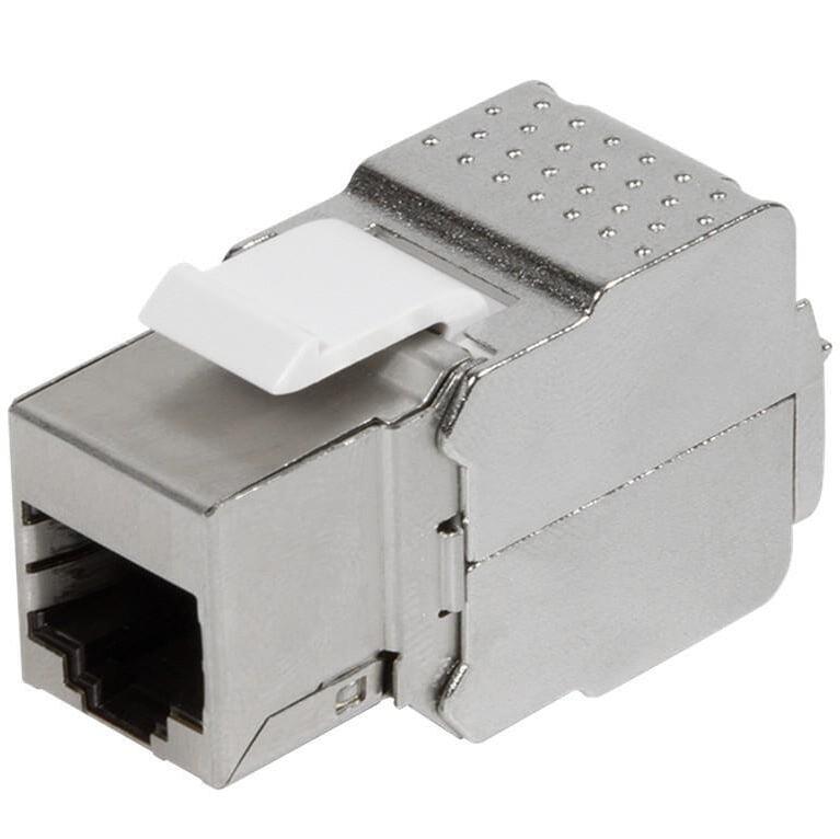 Frutto Keystone RJ45 Cat6A 10Gigabit STP 180° Toolless