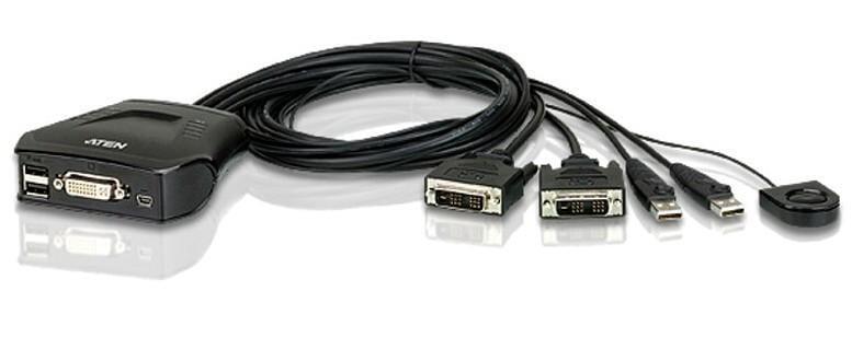 Switch KVM USB DVI a 2 Porte, CS22D