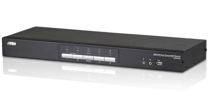 Switch KVMP USB DVI Dual View a 4 porte, CS1644A