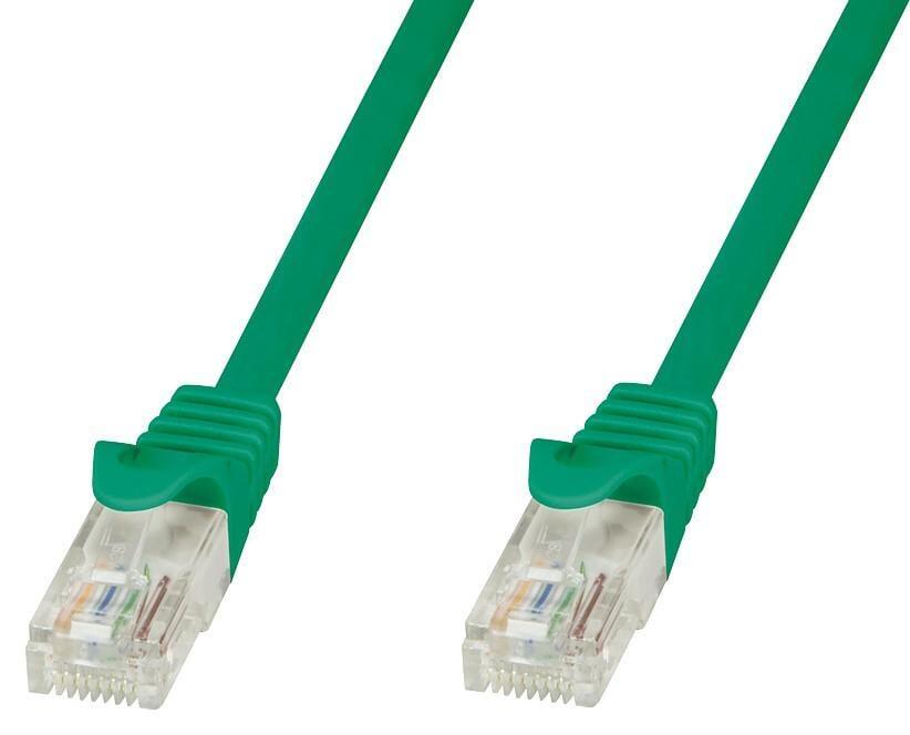 Cavo di rete Patch in CCA Cat.5E Verde UTP 20m