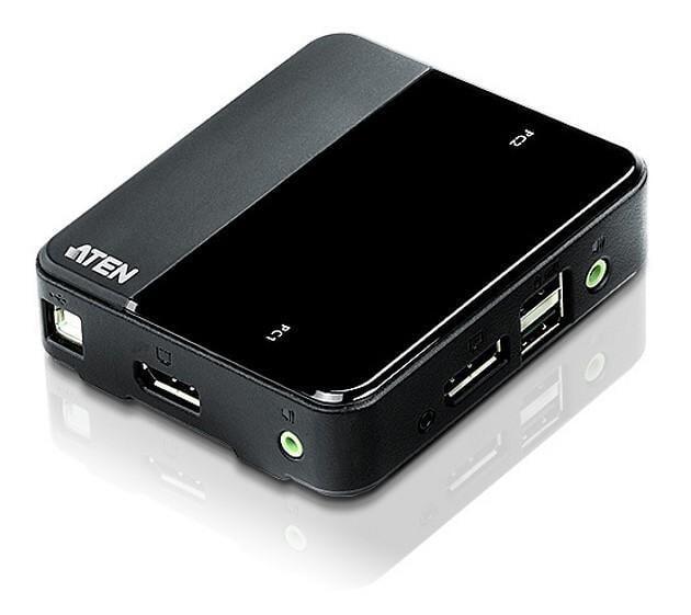 Switch KVM DisplayPort USB a 2 porte 4K UHD, CS782DP
