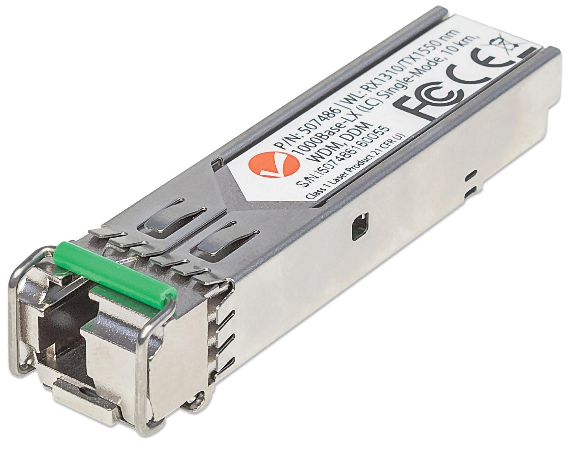 Transceiver Gigabit Fibra Ottica WDM (RX1310/TX1550) Bidirezionale SFP