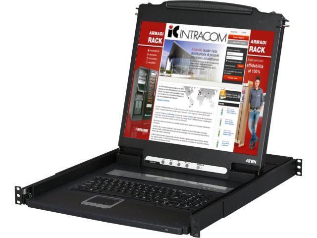 Console USB-PS2 VGA con LCD 19'' da rack 19'', CL1000N