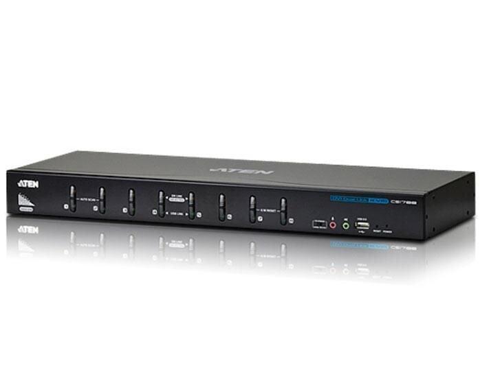Switch KVM USB DVI Audio 8 porte 2560x1600 CS1788