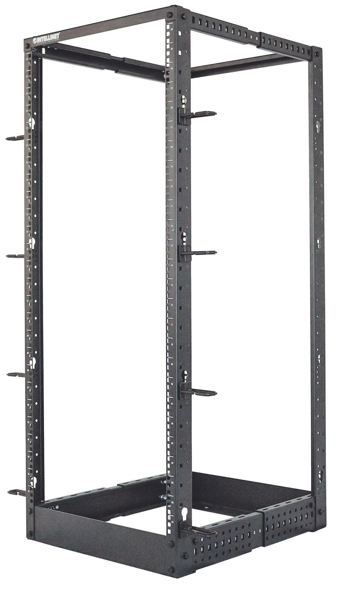 Open Frame Rack 19'' 4 Montanti 26U con profondità regolabile