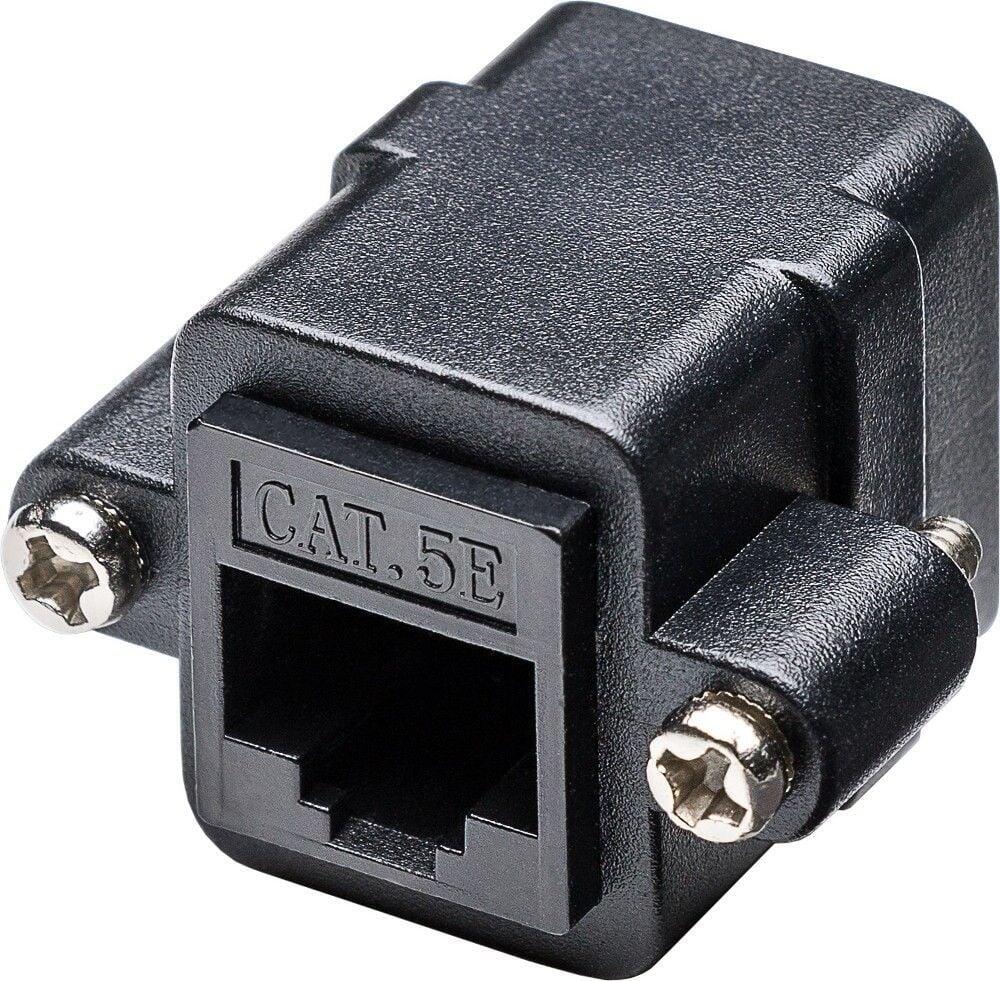 Adattatore RJ45 F/RJ45 F da Pannello Cat.5E UTP