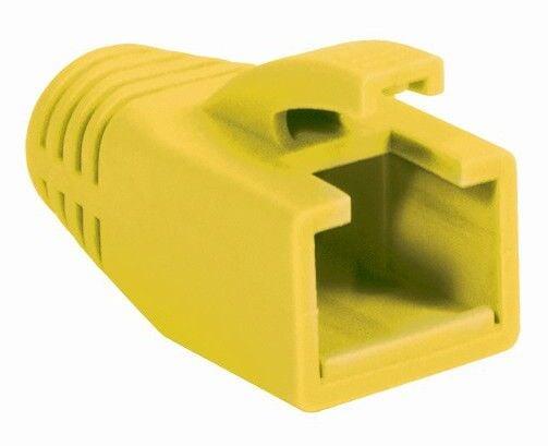 Copriconnettore per Plug RJ45 Cat.6 8mm Giallo