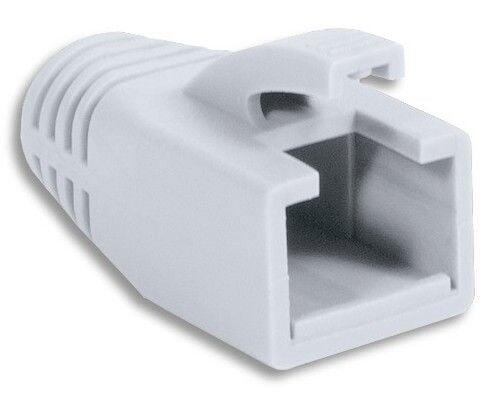 Copriconnettore per Plug RJ45 Cat.6 8mm Bianco