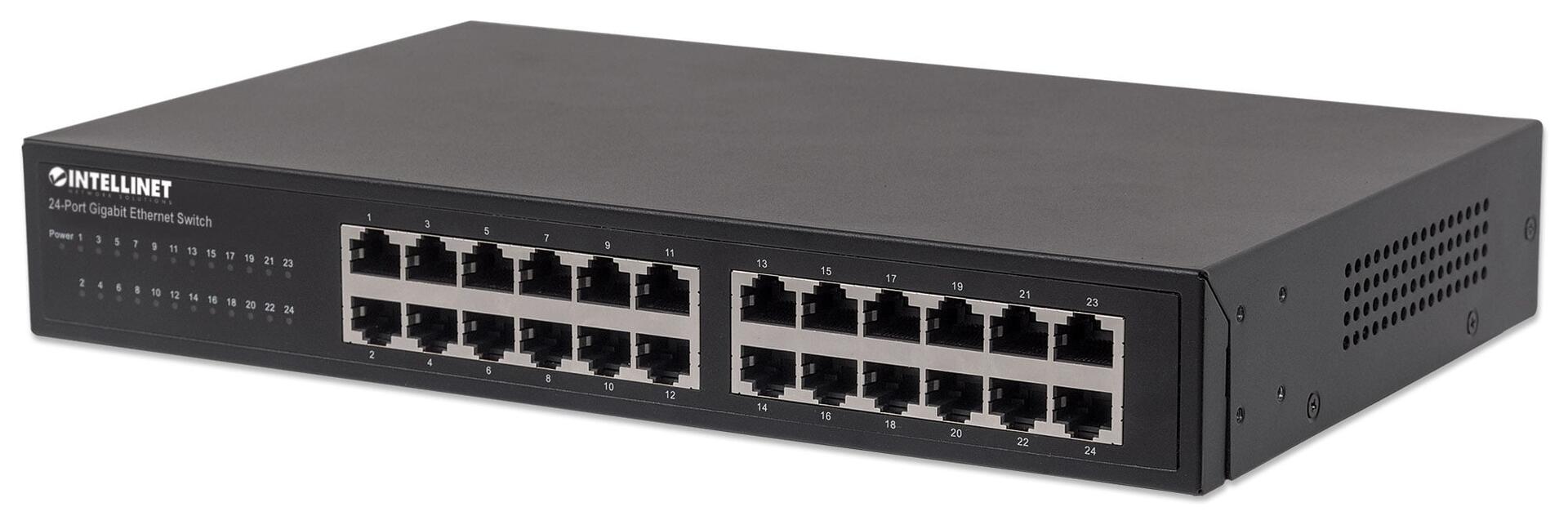 Gigabit Ethernet Switch 24 porte desktop/rack