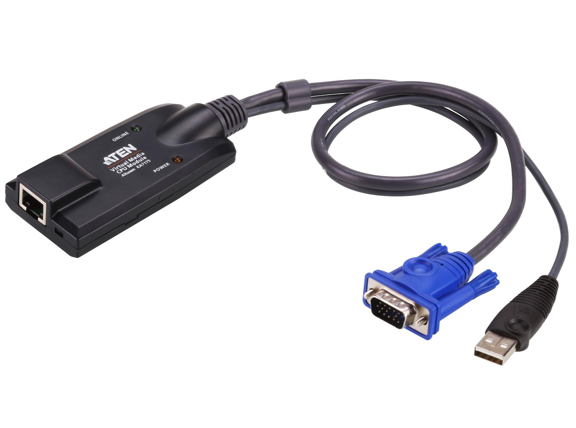 Adattatore KVM USB VGA Virtual Media, KA7175