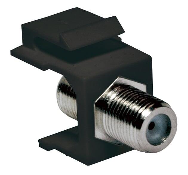 Adattatore Keystone BNC 75 Ohm F/F Nero