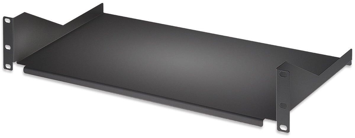 Mensola per Rack 19'' 400 mm 2U Nera 2 punti