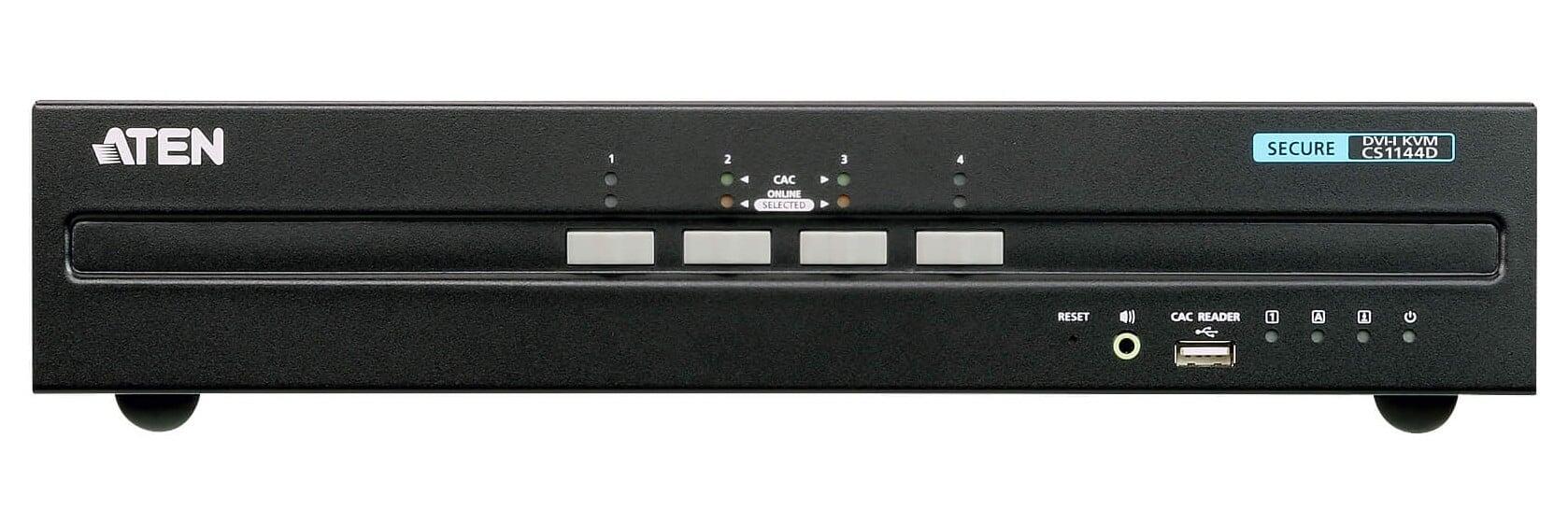 Switch KVM Schermo Doppio USB DVI 4 porte, CS1144D