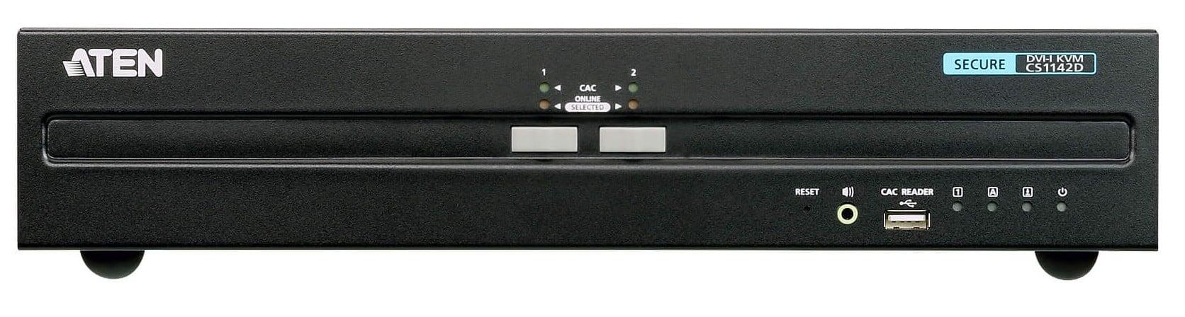 Switch KVM Schermo Doppio USB DVI 2 porte, CS1142D