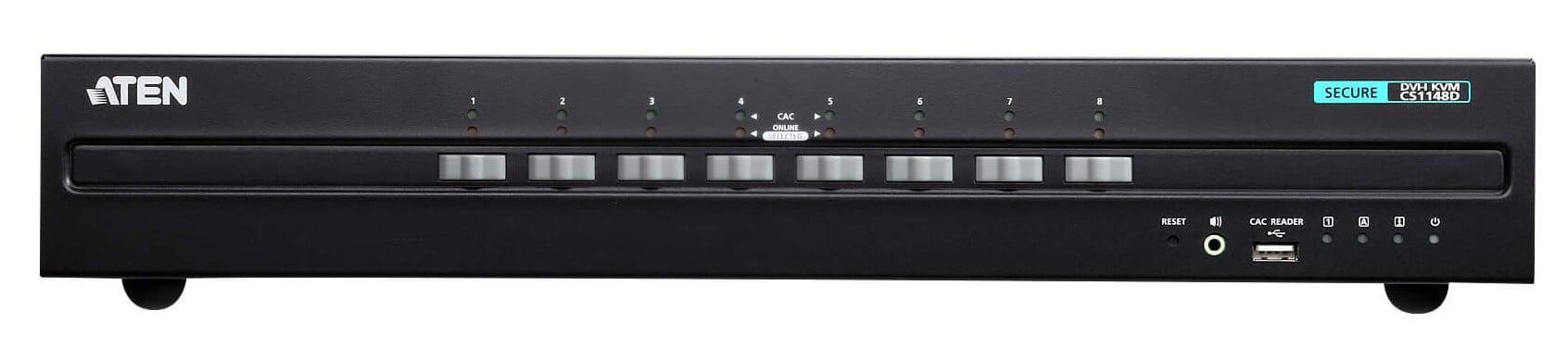 Switch KVM Schermo Doppio USB DVI 8 porte, CS1148D