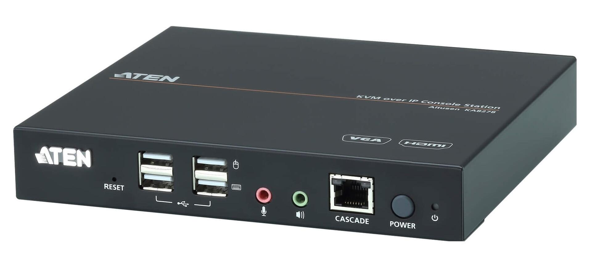 Stazione console KVM over IP VGA/HDMI, KA8278