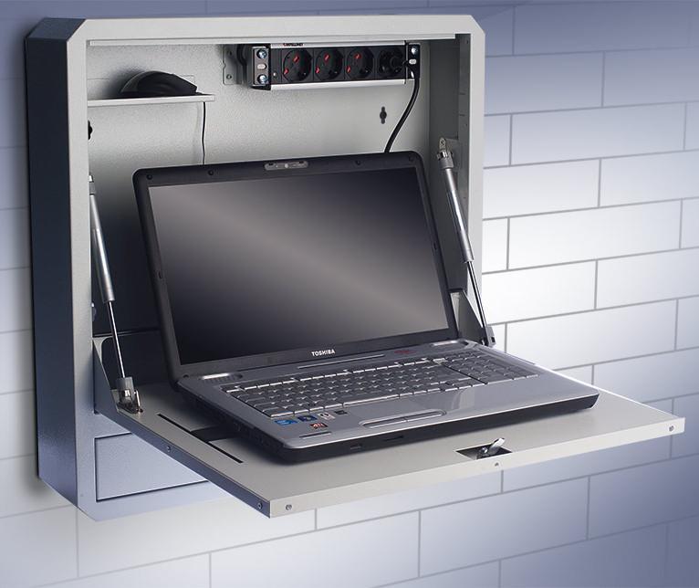 Box di Sicurezza per Notebook e Accessori per LIM Prof. 150 Grigio