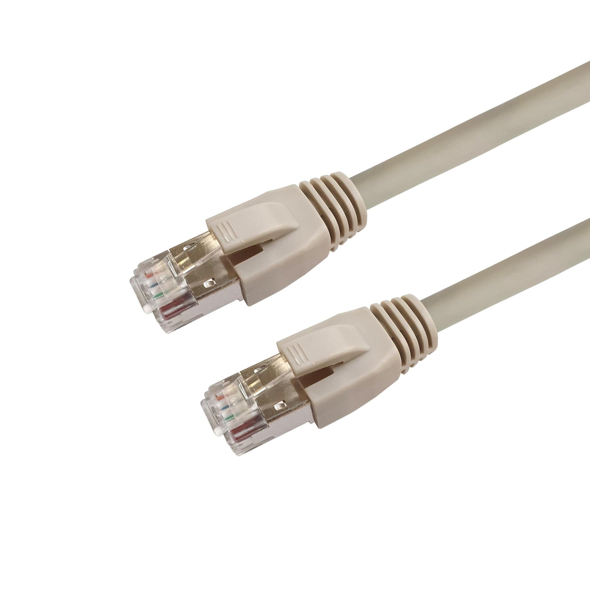 Cavo di rete Patch in rame Cat.8.1 SFTP LSZH 1m Grigio