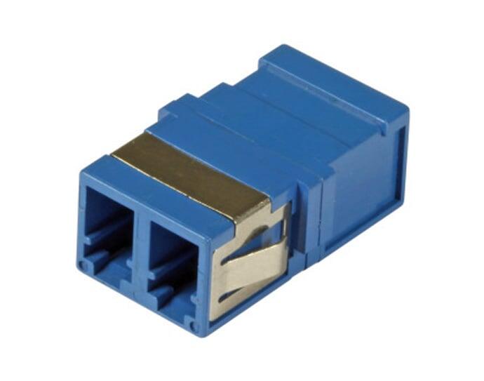 Adattatore a Bussola Keystone LC Duplex Monomodale OS2 Blu