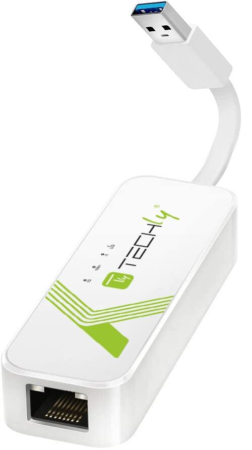 Adattatore Convertitore USB 3.0 Ethernet Gigabit RJ45 Lan