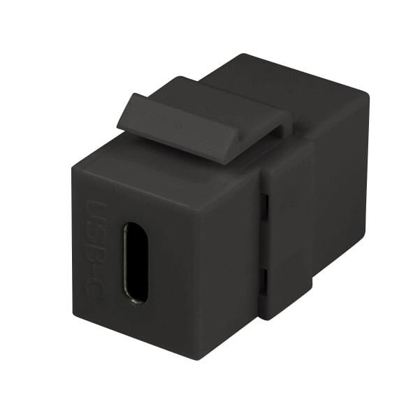 Connettore Keystone USB-C™ F/F 17,2 mm Nero