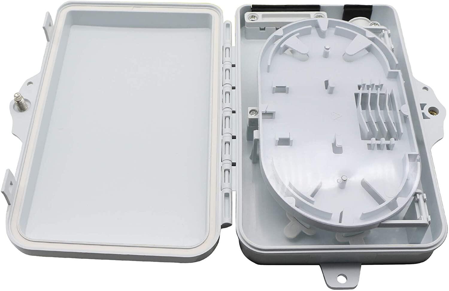 Scatola di Distribuzione Fibra Ottica FTTH IP65 4 Porte SC LC