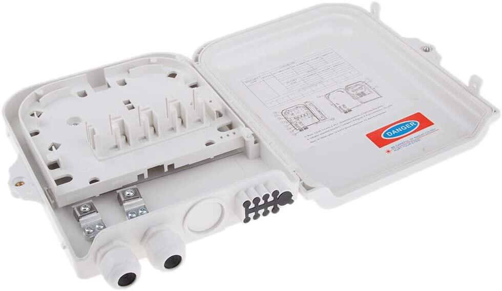 Scatola di Distribuzione Fibra Ottica FTTH IP65 8 Porte SC LC