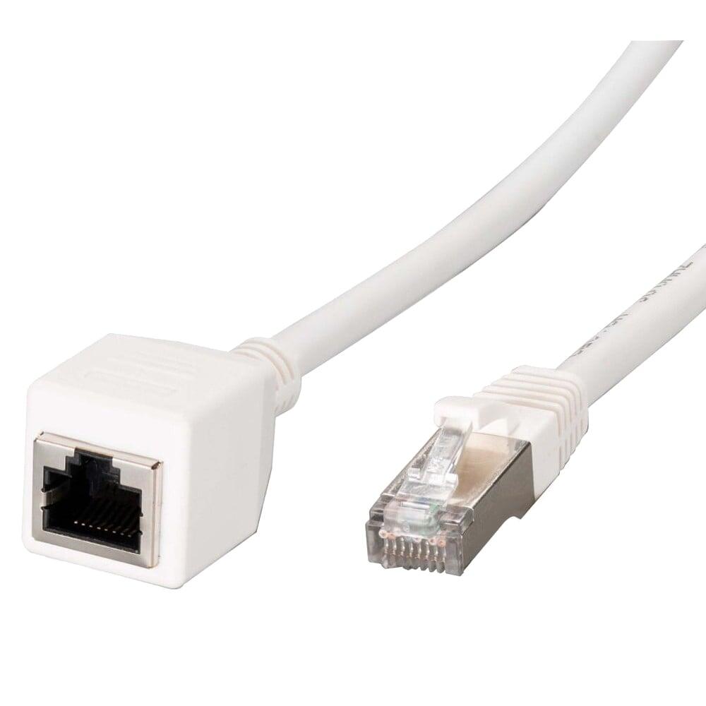 Cavo Patch RJ45 di Prolunga CAT 6A S/FTP AWG26 10m Bianco