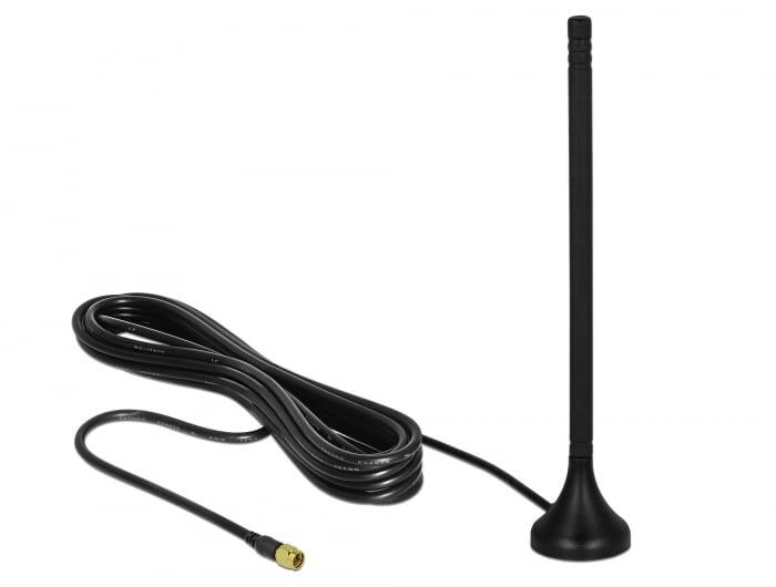 Antenna LTE Omnidirezionale Fissa SMA 3-5dBi 12,5cm Cavo RG-174 A/U