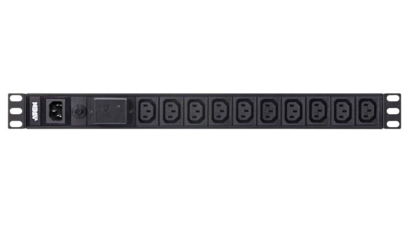 Multipresa Rack PDU 1U 18 porte IEC-C13 Protezione Sovratensione